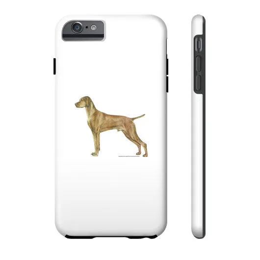 Vizsla Illustration Phone Case