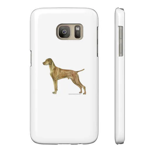Vizsla Illustration Phone Case
