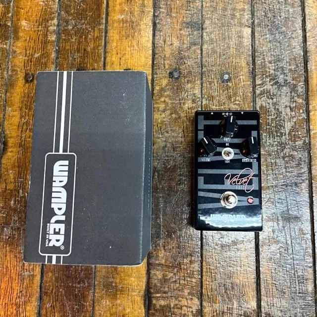 Wampler Velvet Fuzz Pedal Early 2020s w/Packaging