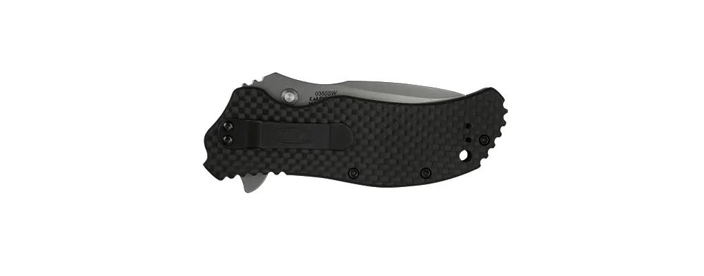 Zero Tolerance 0350SWCF Assisted Open Folding Knife (3.25 Inch Blade)