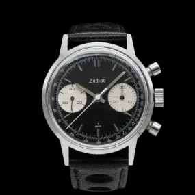 Zodiac - 1960's Bicompax Chronograph 'Reverse Panda'