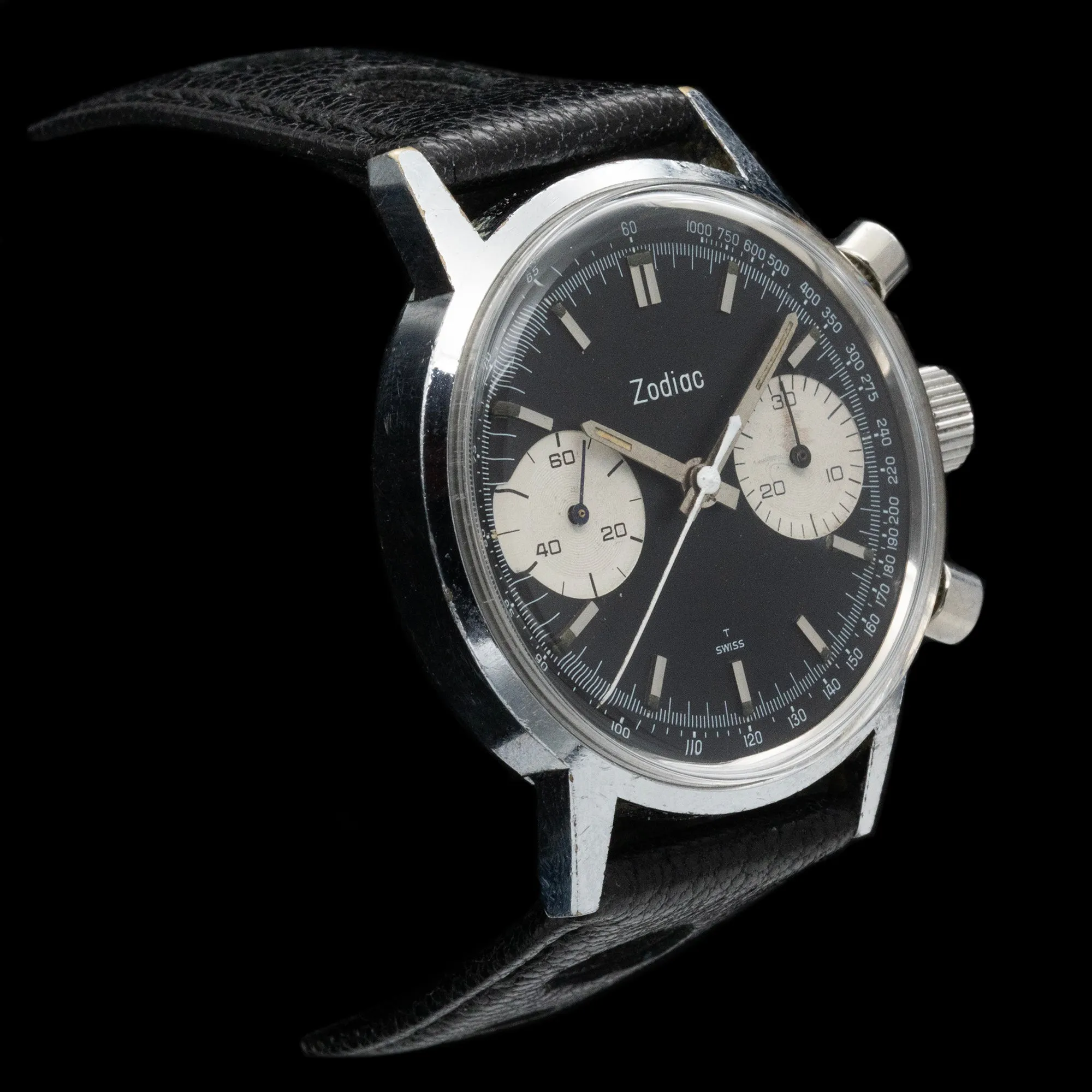 Zodiac - 1960's Bicompax Chronograph 'Reverse Panda'