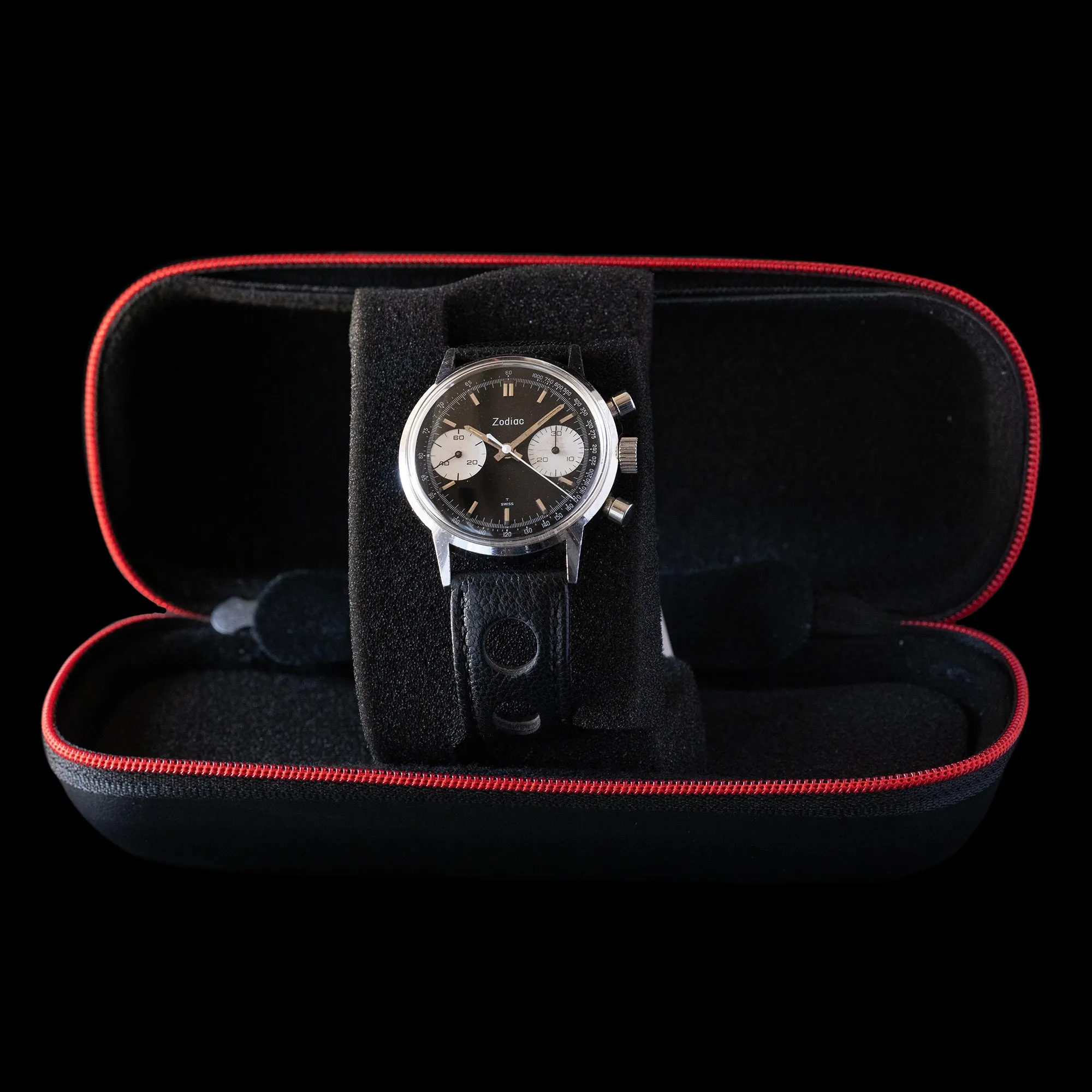 Zodiac - 1960's Bicompax Chronograph 'Reverse Panda'