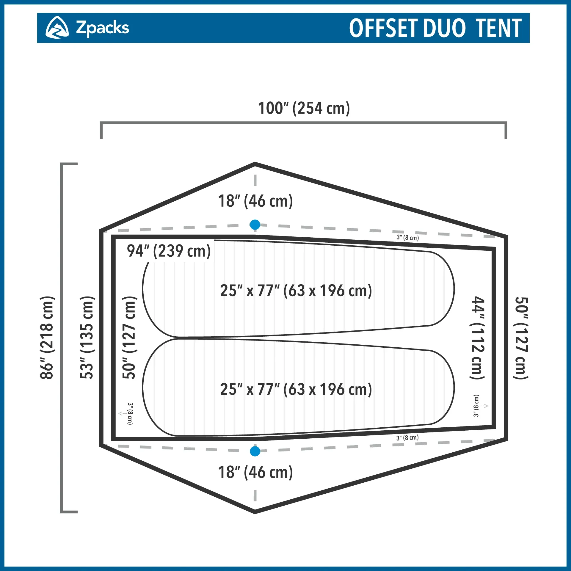Zpacks - Offset Duo